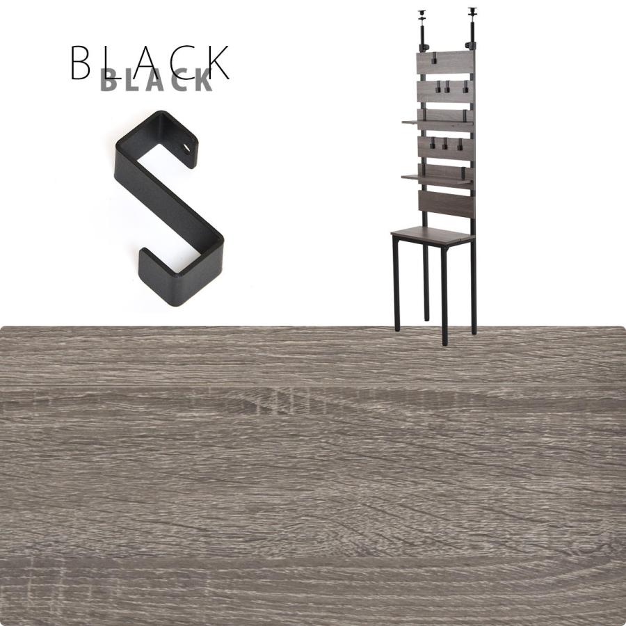 壁面収納ラック 幅45cm ウォールラック 突っ張り グレー ホワイト ライトブラウン 木製 壁面収納 省スペース コンパクト おしゃれ 北欧 モダン ナチュラル 白家 | ブランド登録なし | 13