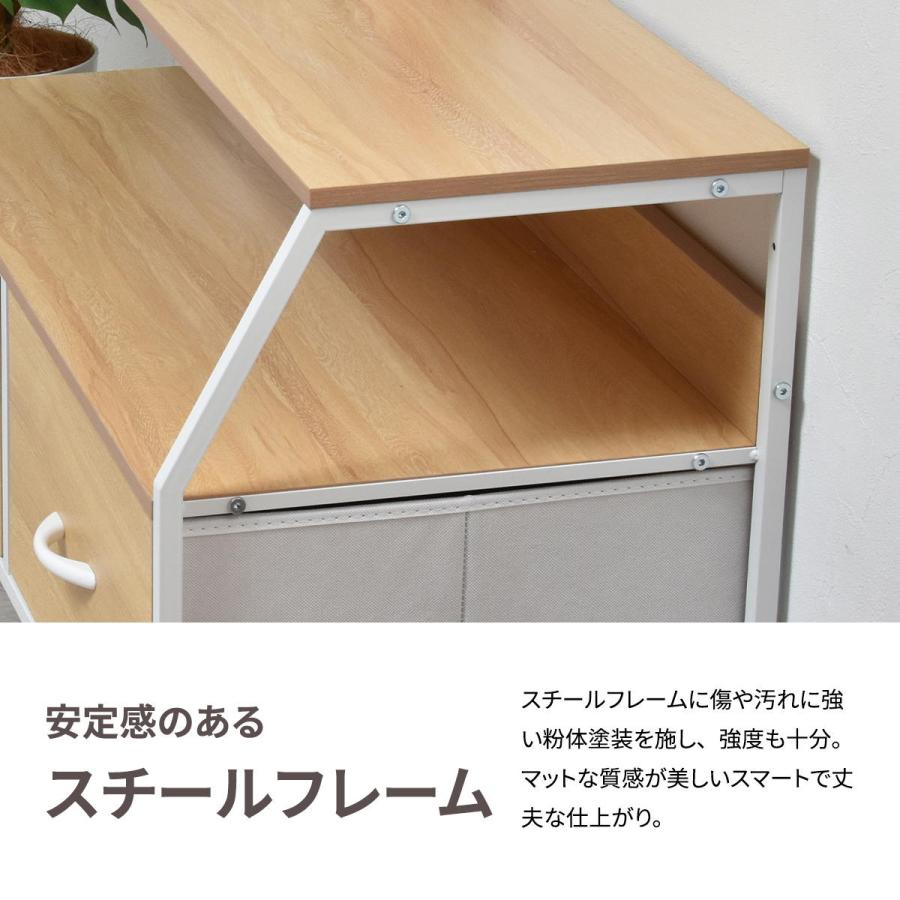 テレビ台 幅94cm テレビボード 収納ラック ミドルボード 木目調 ダークブラウン ナチュラル 木製 シンプルモダン おしゃれ 北欧 モダン ベーシック リビング収納 | ブランド登録なし | 09