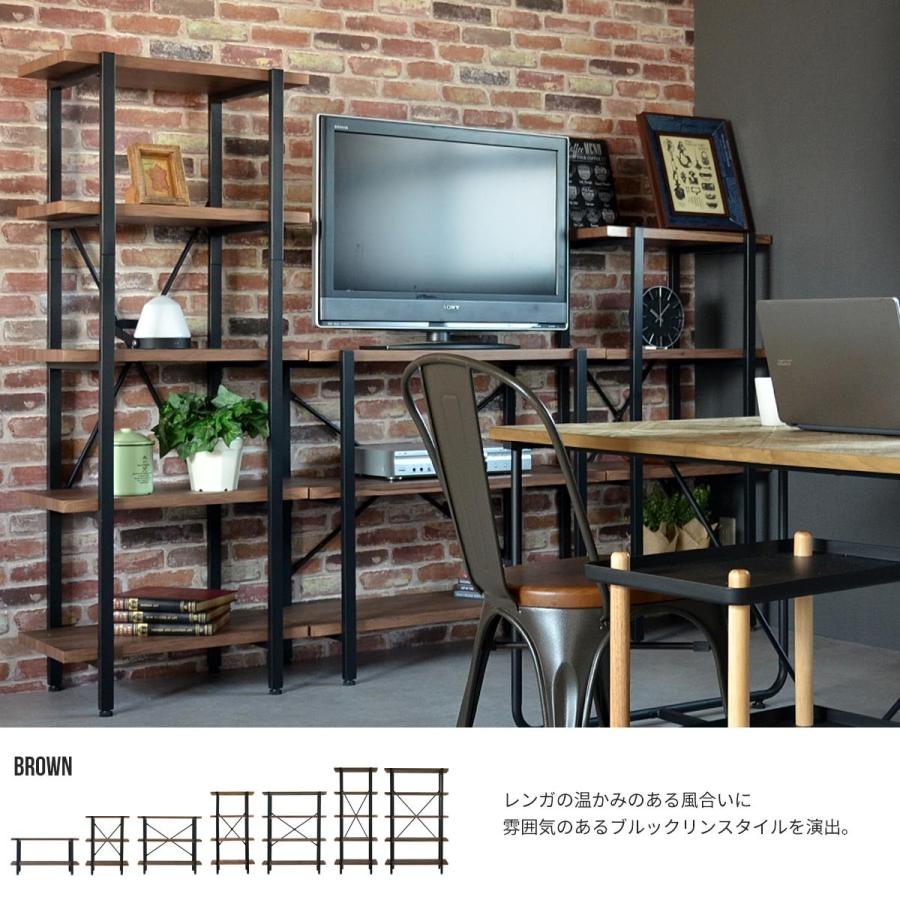 5段ラック 幅90cm オープン 収納 木製 棚 本棚 シェルフ 間仕切り ディスプレイ リビング キッチン 収納家具 飾り棚 オーティス |  | 01