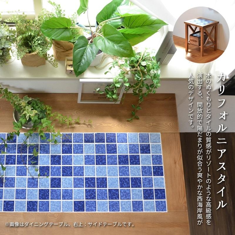 PUDDLE 3段 ラック 幅60 PUOR-60-D3 リビング 子供部屋 一人暮らし ラック 3段ラック 家具 西海岸風 カリフォルニアスタイル レトロ セラミックタイル タイル |  | 02