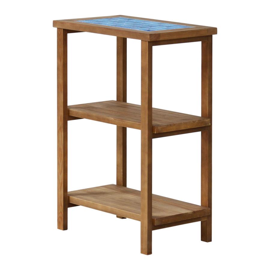 PUDDLE 3段 ラック 幅60 PUOR-60-D3 リビング 子供部屋 一人暮らし ラック 3段ラック 家具 西海岸風 カリフォルニアスタイル レトロ セラミックタイル タイル |  | 08