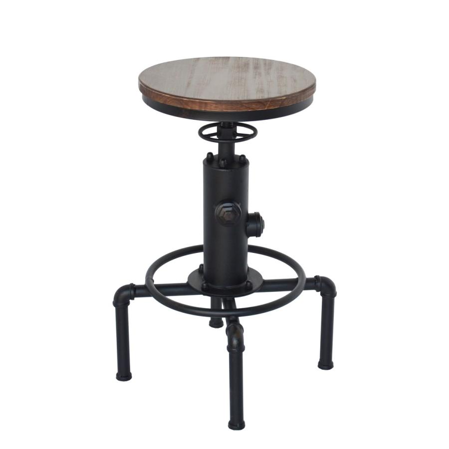 バーチェアー カウンターチェアー イス 椅子 チェアー カフェ風 ハイチェアー 昇降 ダイニングチェア SMOKY ヴィンテージ |  | 08