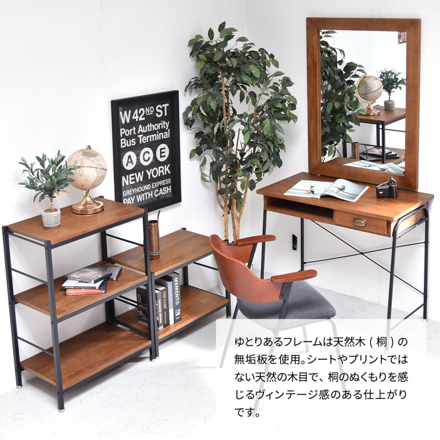 フラットフレーム壁掛けミラー ミラー ヴィンテージ モダン 角型 木製 おしゃれ 鏡 木製フレーム 横長 縦長 縦横両用 木製フレームミラー 木製 桐製 | ブランド登録なし | 14
