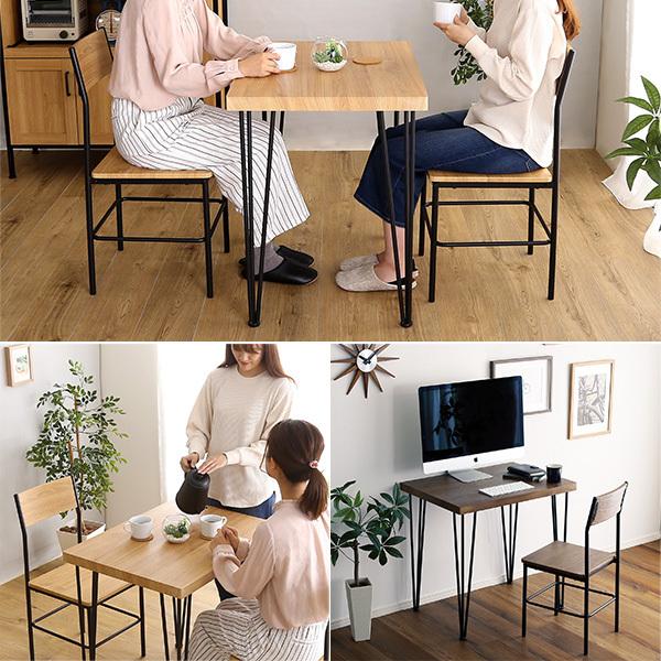 ヴィンテージ背もたれ付きダイニング3点セット　【Ferro e Legno-フェロエ レグノ-】 |  | 09