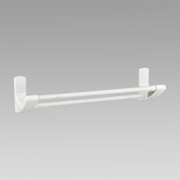 伸縮バスタオル掛け（ウルトラマグネット） トイレ 洗面所 バスルーム キッチン タオルハンガー タオルホルダー |  | 01