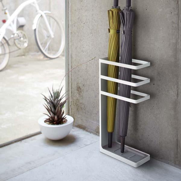 傘立て レイヤー スリム ホワイト | 