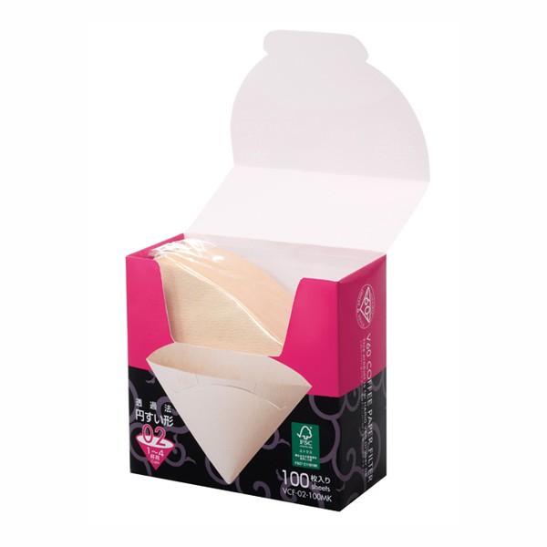 Ｖ60用ペーパーフィルターＭ 1〜4杯用 100枚入 |  | 01