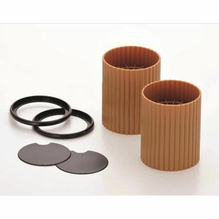 ハイヒール プラス サークル 2個組 キャラメルブラウン ベッド テーブル 高さ調節 継ぎ足 継足 |  | 03