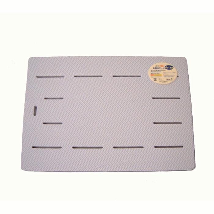 シルキーラバーマット ブルー 浴室マット お風呂 マット バスルーム 浴用マット おしゃれ | 