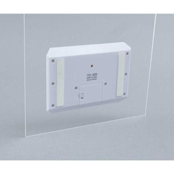 ガラスにつくタイマー TD-409 ホワイト キッチンタイマー 美容室 防水 かわいい おしゃれ 超薄型 吸盤 |  | 03