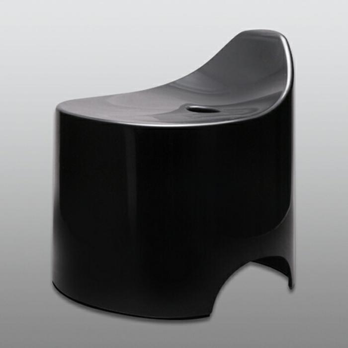 デュロー バススツールＮ Ｄｒp−BK 風呂用椅子 おしゃれ シンプル デザイン バスチェア 風呂イス バスグッズ 風呂椅子 ふろいす お風呂の椅子 | 