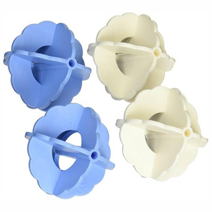 ＮＥＷザブザブボール4Ｐ ホワイト＆ブルー | 