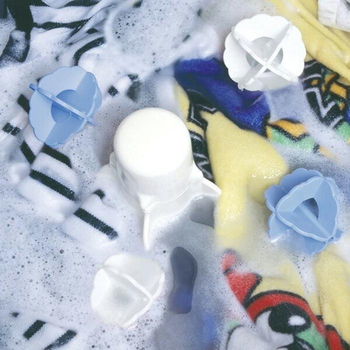 ＮＥＷザブザブボール4Ｐ ホワイト＆ブルー |  | 02