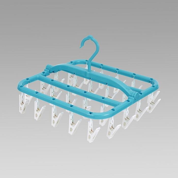 スーパー小物まとめ干しハンガー26 洗濯ハンガー ピンチハンガー 物干しハンガー 物干し 洗濯ピンチ 洗濯ばさみ |  | 01