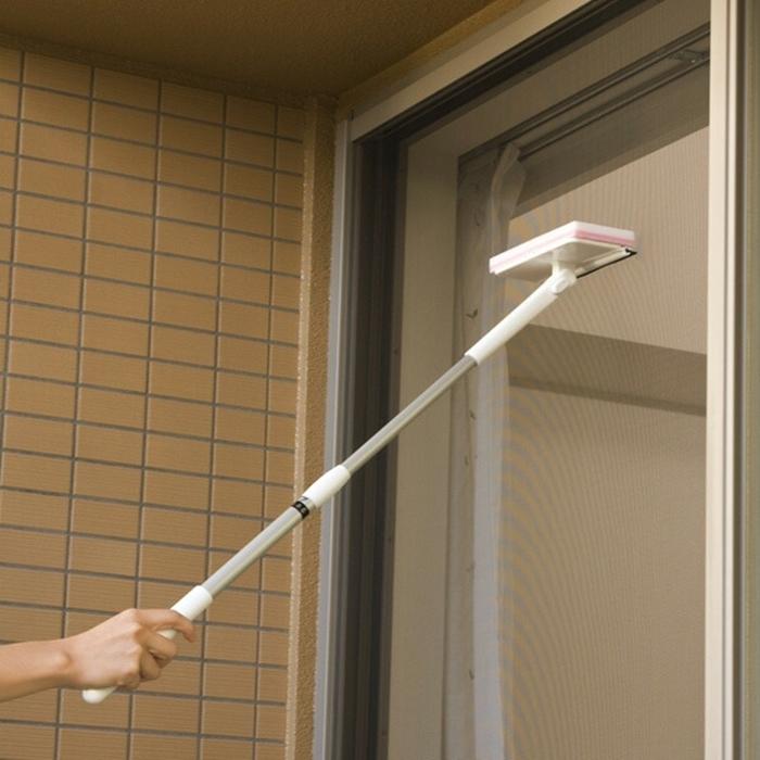 窓・アミ戸の激落ちくん伸縮タイプ 窓掃除 ガラスクリーナー ガラス戸 窓ガラス 窓ガラス掃除 お掃除ワイパー モップワイパー |  | 03