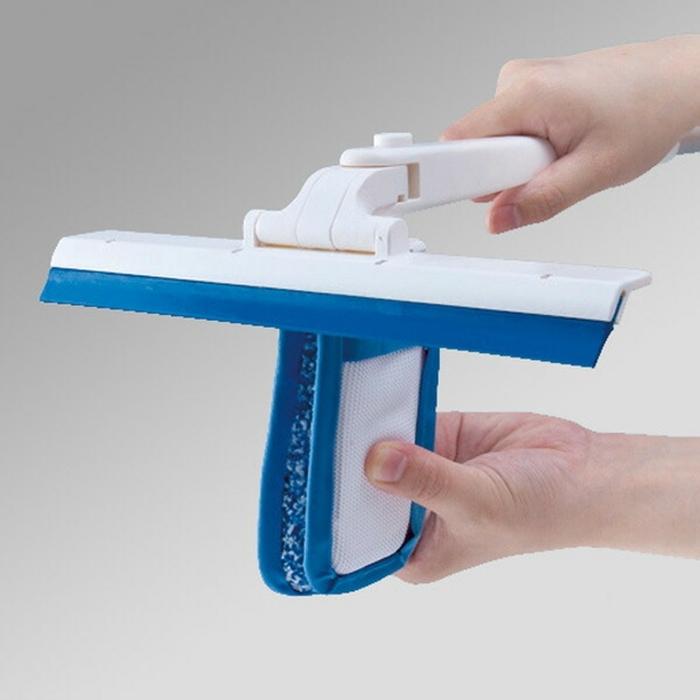 しぼれる回転窓みがき伸縮 窓掃除 ガラスクリーナー ガラス戸 窓ガラス 窓ガラス掃除 お掃除ワイパー モップワイパー |  | 04