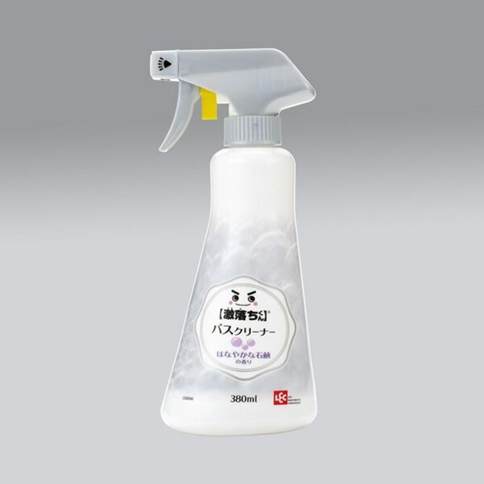 激落ちくん バスクリーナー 泡スプレー 380mL はなやかな石鹸の香り 湯垢 湯あか 皮脂汚れ 掃除用品 お風呂掃除 バス | 