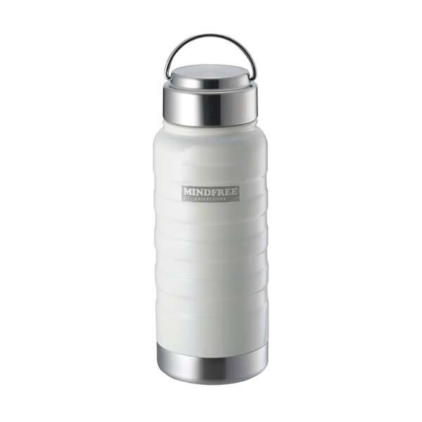 MINDFREE 【マインドフリー】 ステンレスボトル 550ｍL ホワイト | 