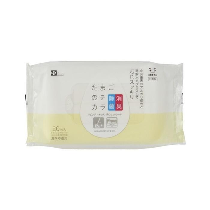 たまごの激落ちくんウエットシート20枚 キッチンクリーナー ウエットシート テーブルふきん | 