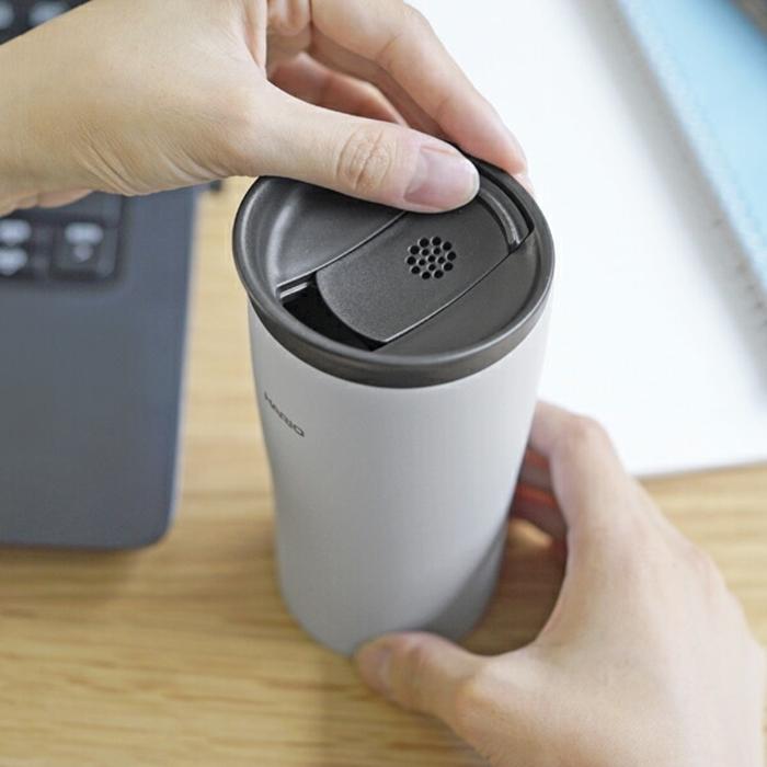 フタ付き保温タンブラー300 グレー マグボトル 保冷 保温 水筒 |  | 02