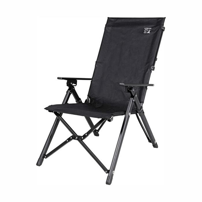 ＣＳブラックラベル ウルトラハイバックチェア リクライニング付 BBQ バーベキュー キャンプ アウトドア 折りたたみ 椅子 チェアー | 