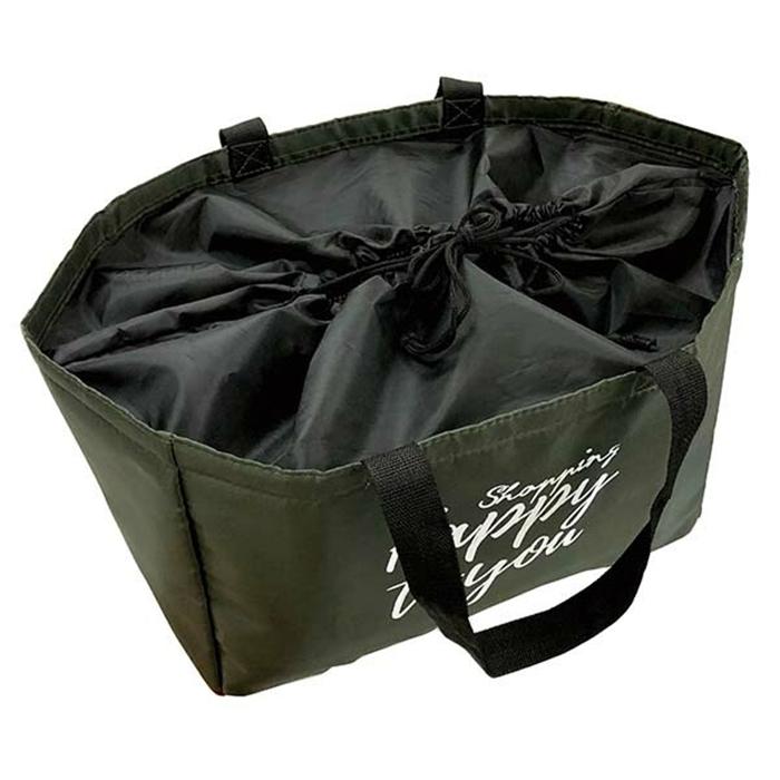 レジカゴinバッグ Happy エコバッグ ショッピングバッグ 保冷 大容量 買い物かばん 折り畳み 折りたたみ ショッピングエコバッグ |  | 01