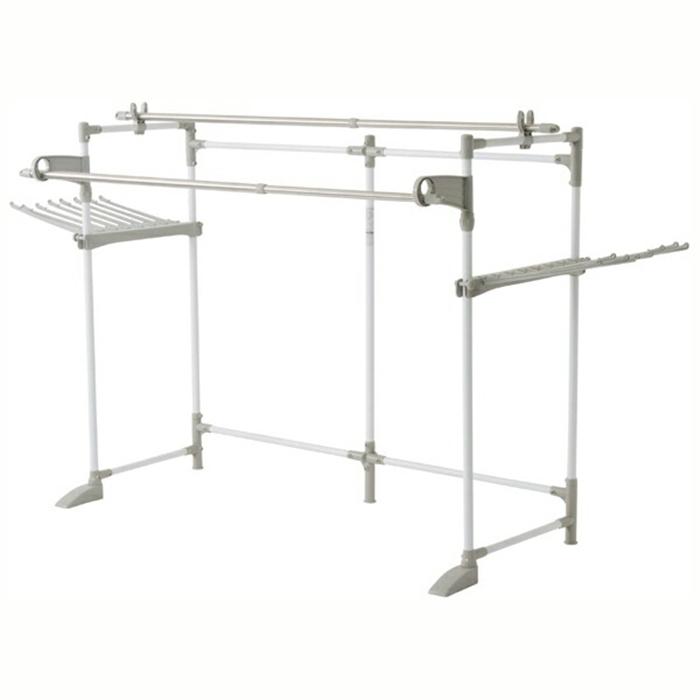 多機能ものほし台 ほすおー 高さ調整調整 コンパクト 折りたたみ 物干し台 洗濯物干し 物干しスタンド 屋外 ベランダ | 