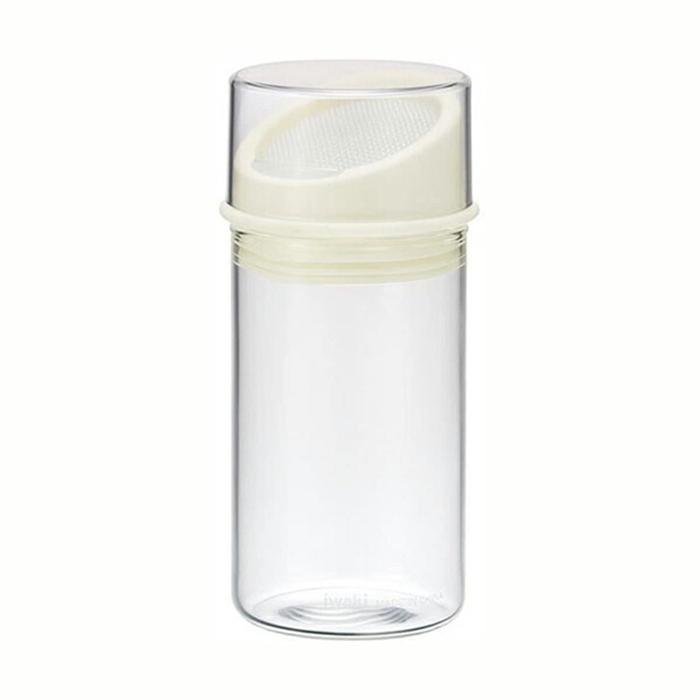 粉ふりボトル ホワイト キッチン用品 食品保存 台所用品 保存容器 調味料入れ おしゃれ シンプル スパイスボトル | 