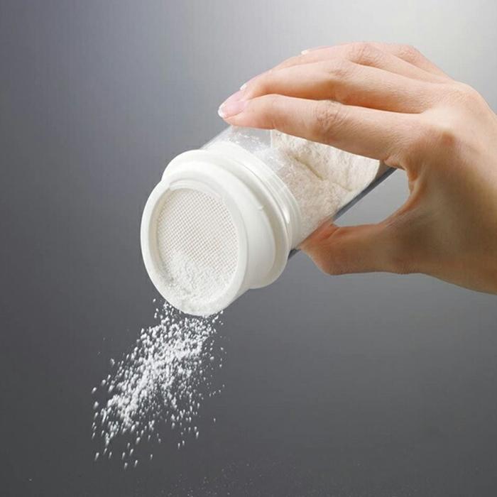 粉ふりボトル ホワイト キッチン用品 食品保存 台所用品 保存容器 調味料入れ おしゃれ シンプル スパイスボトル |  | 01