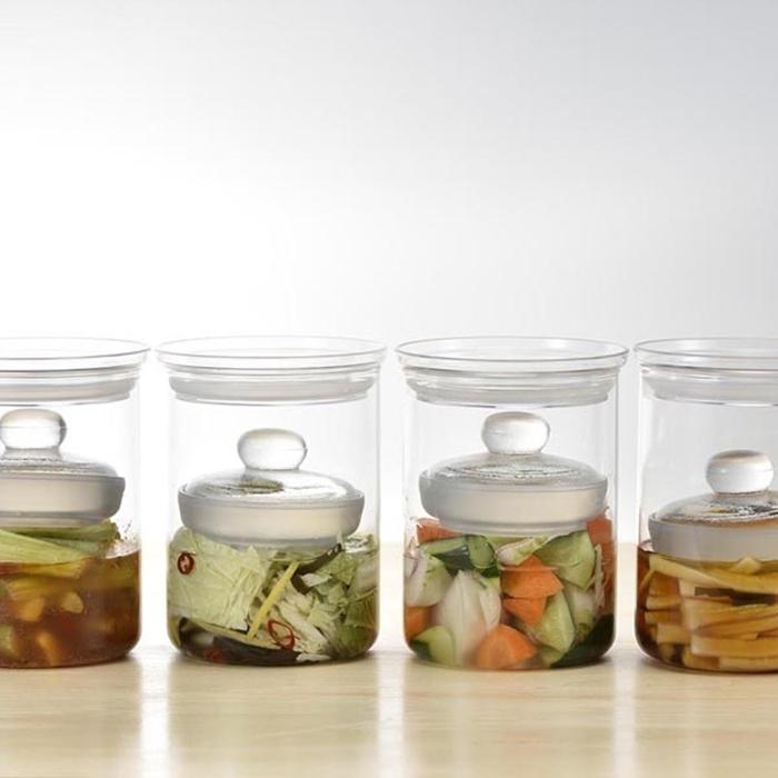 漬物グラス・スリム 耐熱ガラス 漬物 漬け物 漬物器 電子レンジOK |  | 02