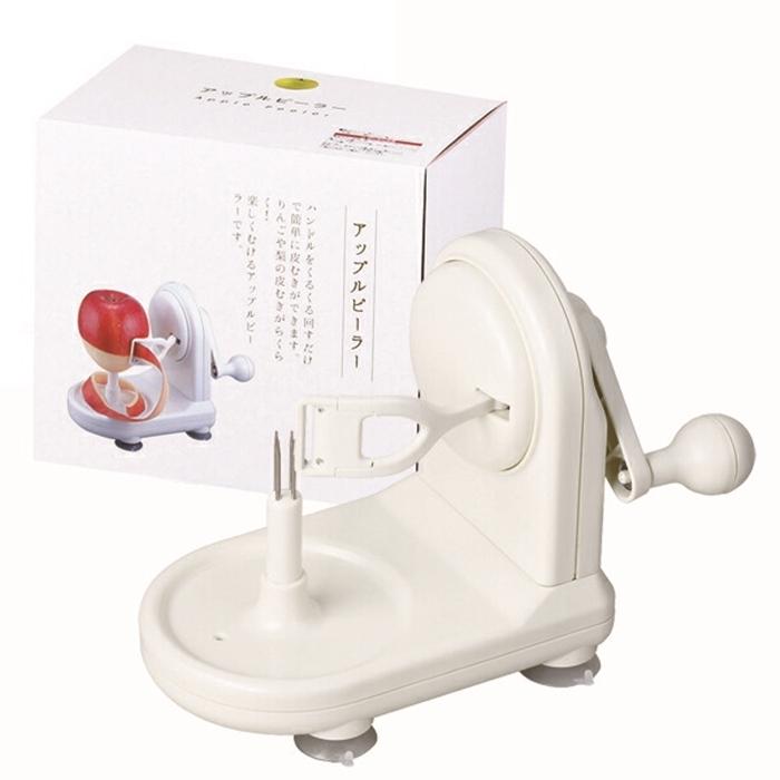 アラモード アップルピーラー 果物用 回転式 ピーラー 皮むき器 調理器具 キッチングッズ 料理道具 調理小物 キッチン リンゴ皮むき器 | 