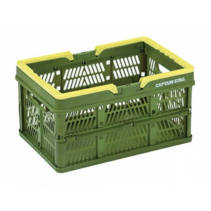 取ッ手付FDコンテナL グリーン アウトドア キャンプ用品 屋外 レジャーソロキャンプ バーベキュー コンパクト収納 |  | 02