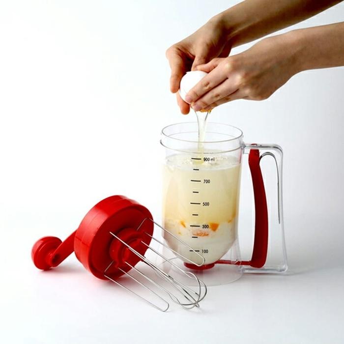 粉つぎ名人 かき混ぜ 注ぎ パーティ 粉もの タコヤキ タコ焼き 混ぜる たこやき お好み焼き パンケーキ ホットケーキ タコパ ドーナツ 調理器具 ミキサー |  | 01