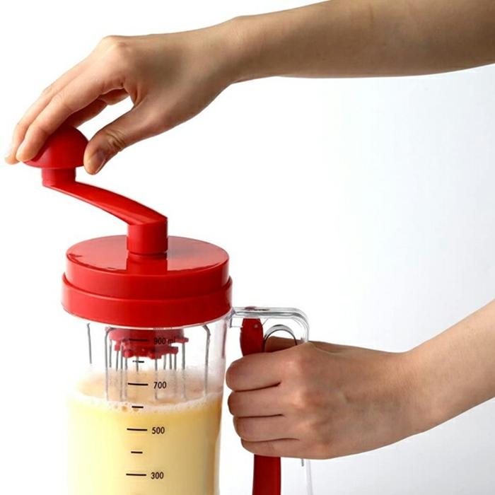 粉つぎ名人 かき混ぜ 注ぎ パーティ 粉もの タコヤキ タコ焼き 混ぜる たこやき お好み焼き パンケーキ ホットケーキ タコパ ドーナツ 調理器具 ミキサー |  | 02