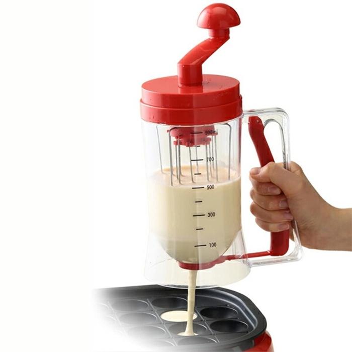 粉つぎ名人 かき混ぜ 注ぎ パーティ 粉もの タコヤキ タコ焼き 混ぜる たこやき お好み焼き パンケーキ ホットケーキ タコパ ドーナツ 調理器具 ミキサー |  | 03