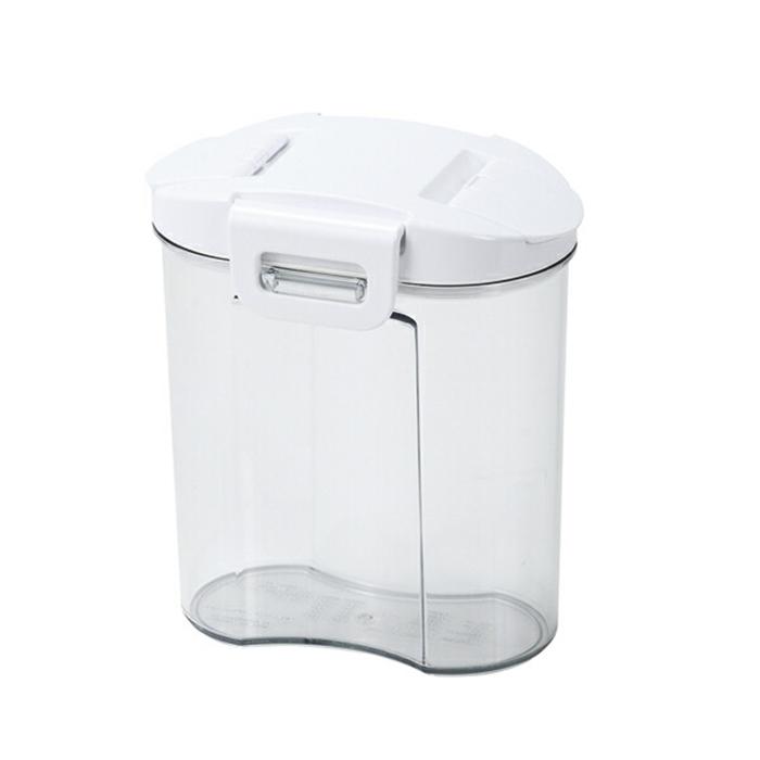 粉もん振り出しポット 乾燥剤ポケット付(約6x6cm) 保存容器 粉物 | 