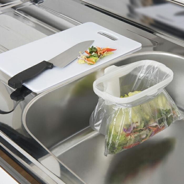 三角コーナーいらず 本体 Ｎ4 専用袋5枚付 生ごみ 生ゴミ おしゃれ シンク キッチン キッチンツール ゴミ箱 ごみ箱 ダストボックス 水切り |  | 02