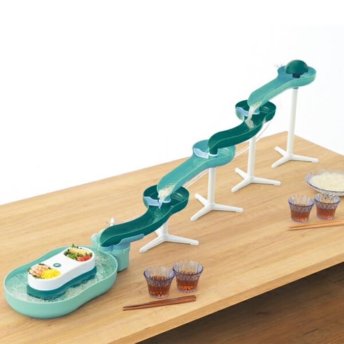 流麺 スライダーそうめん流し器 ミントグリーン 流しそうめん器 流しそうめん機 素麺 夏 イベント キャンプ アウトドア |  | 03