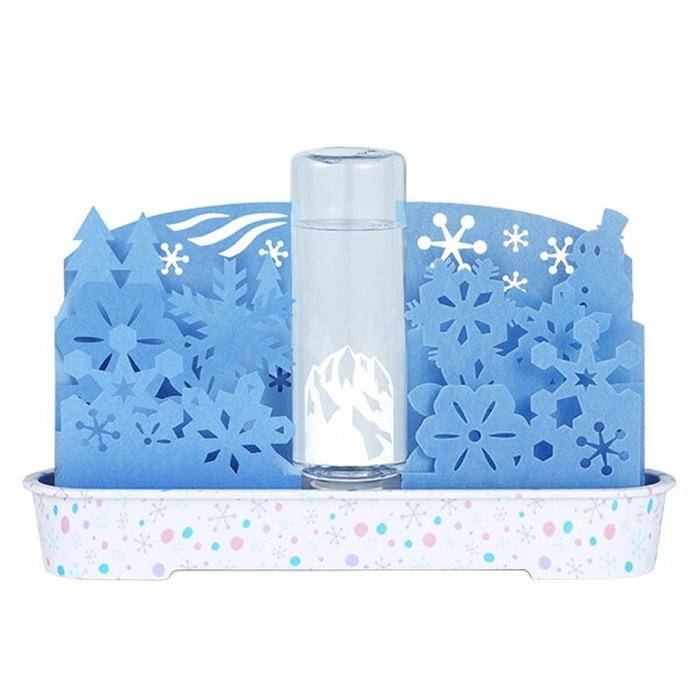 自然気化式加湿器うるおい 雪花20倍 Tブルー デスク ベッドサイド 卓上 省エネ |  | 01