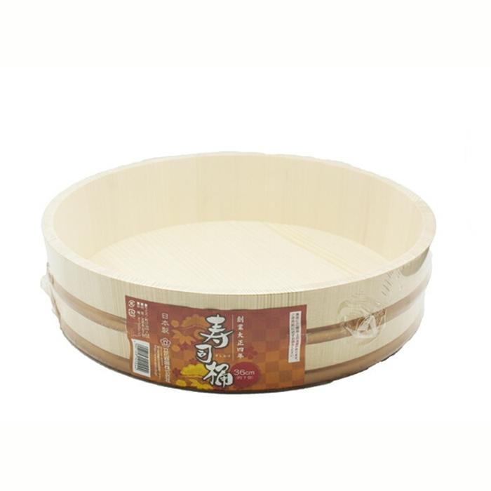 新寿司桶36cm本体 Ｐタガ すし飯台 すし飯桶 さわら すし桶 すしおけ 飯台 ちらし寿司 手巻き寿司 木製 国産 立花容器 | 