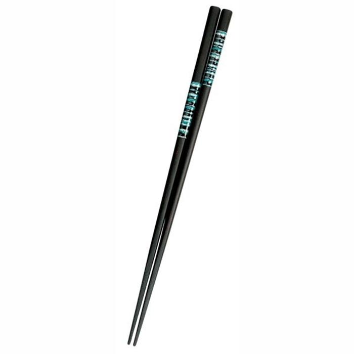 先角まだら 青 23cm 天然木 箸 日本製 おしゃれ はし chopstick プレゼント父の日 母の日 和食器 和風 | 