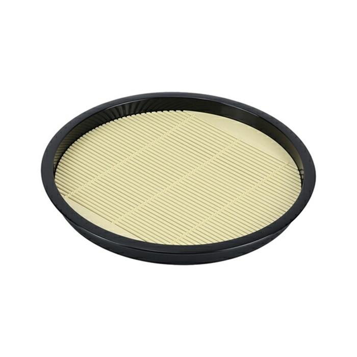 風味処 そば皿 丸 (PCすのこ付) そばざる 蕎麦皿 ざるそば うどん 皿 麺皿 | 