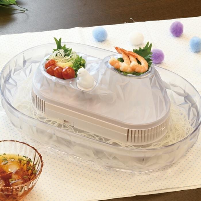 流氷 しろくまそうめん流し器 Ｍ 流しそうめん器 2?3人用サイズ 流しそうめん機 素麺 夏 イベント キャンプ アウトドア |  | 01
