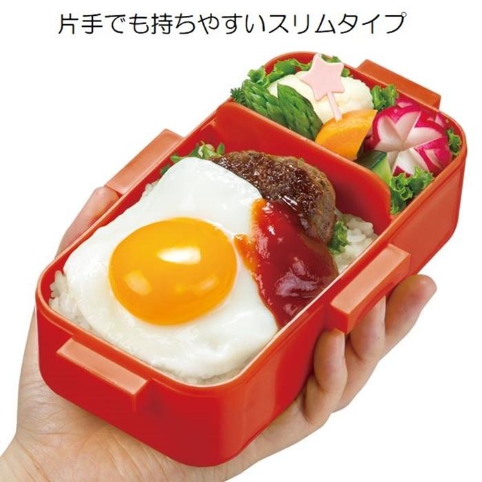 レトロフレンチ 抗菌 ふわっと弁当箱 オレンジレッド ランチボックス 仕切り付き 電子レンジOK 食器洗浄機もOK 男子 大容量 女子 大人 子供 女の子 男の子 |  | 04