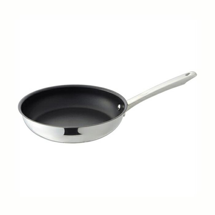 スターシェフ3 フライパン24cm 箱入 ステンレス 片手鍋 なべ お鍋 キッチン おしゃれ ふっ素樹脂加工 IH対応 | 