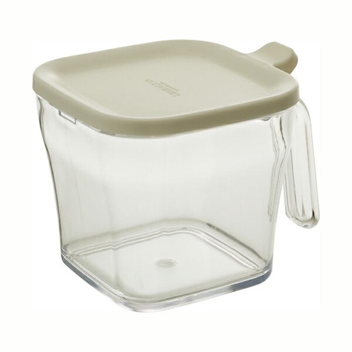 リベラリスタ クックポット レギュラー ホワイト おしゃれ 調味料入れ 調味料ケース 調味料容器 ストッカー 調味料ポット 砂糖 塩 | 