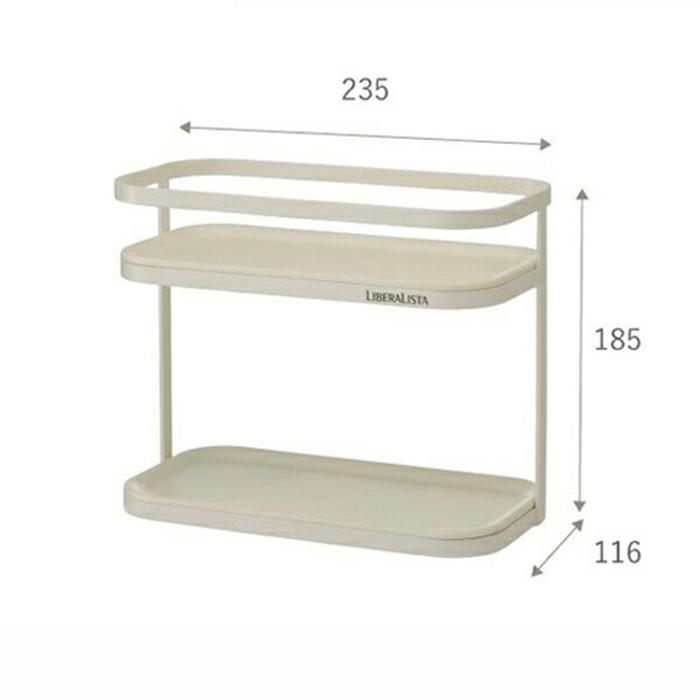 リベラリスタ ラック レギュラー ホワイト 調味料入れ キッチングッズ 台所 収納 保存容器 スパイスボックス 調味料棚 キッチン収納 |  | 01