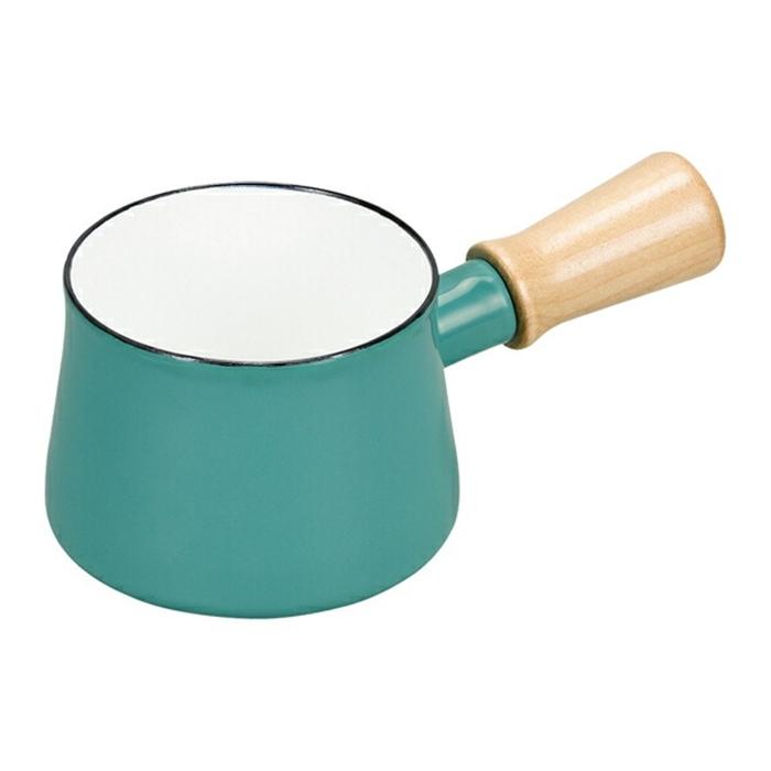 プチっと ホーローミルクパン10cm ブルー 片手鍋 なべ 小さい | 