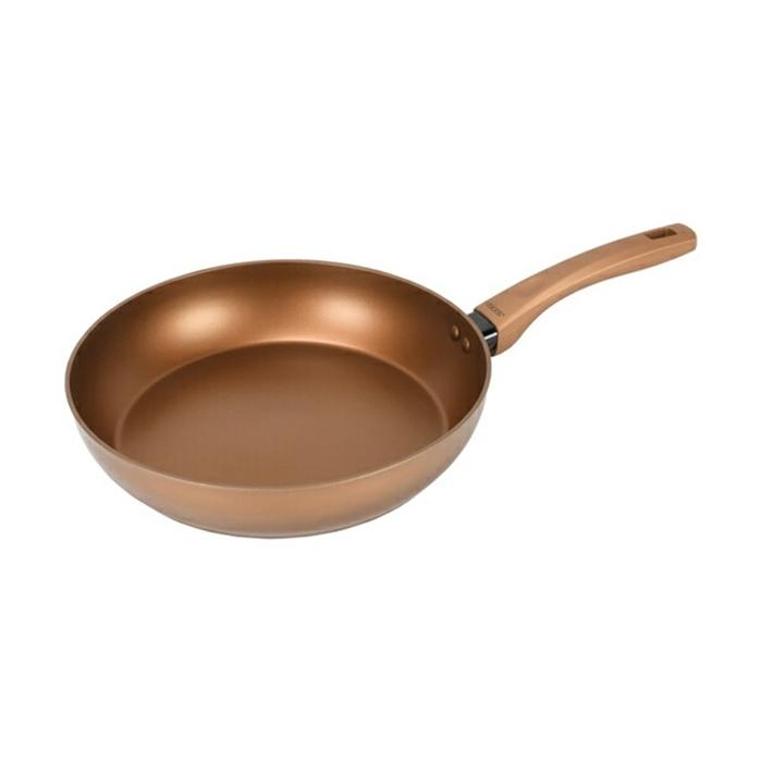 VISIONS GOLD Coating IH対応フライパン28cm 焼き物 炒め物 キッチン おしゃれ 調理器具 ゴールドコーティング オール熱源対応 アルミニウム合金 ステンレス | 