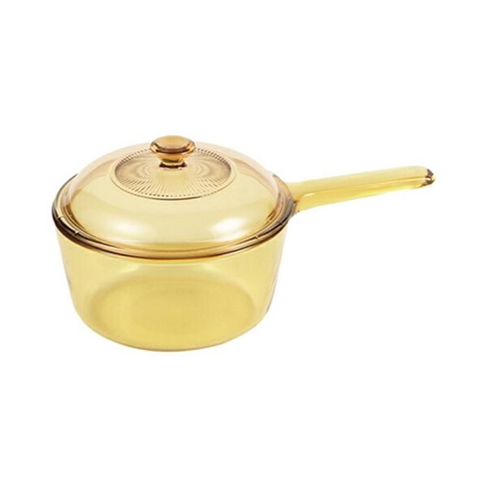 VISIONS ソースパン1.5L 片手鍋 なべ ガラス製 超耐熱ガラス | 